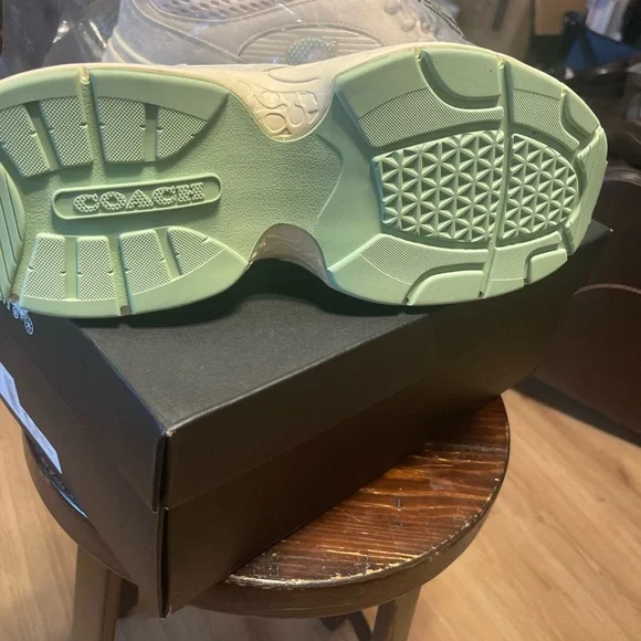 Coach Men’s mixed tech running style trainers - Picture 5 of 6